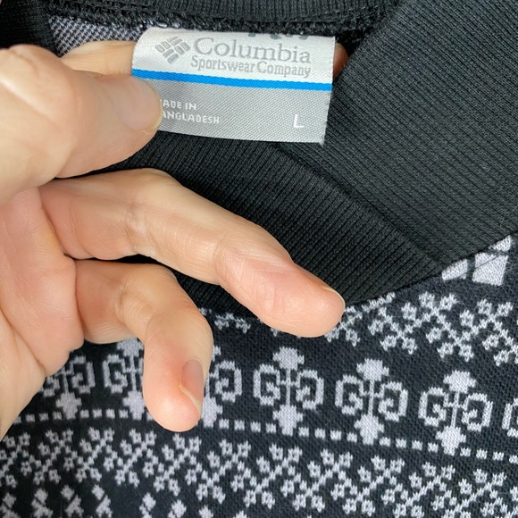 Women’s Columbia Nordic style sweater size large - Picture 6 of 7